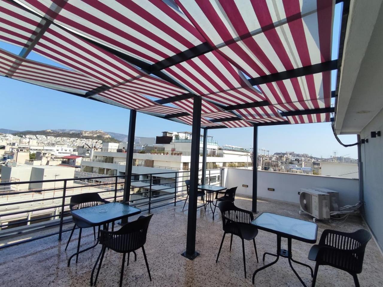 Voda Luxury Residence #401 - Acropolis View Rooftop Atene Esterno foto